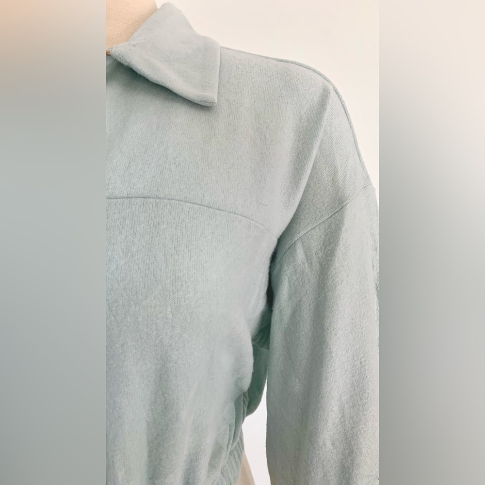 Fleece Quarter Zip Pull Over Sweatshirt - Picture 5 of 7